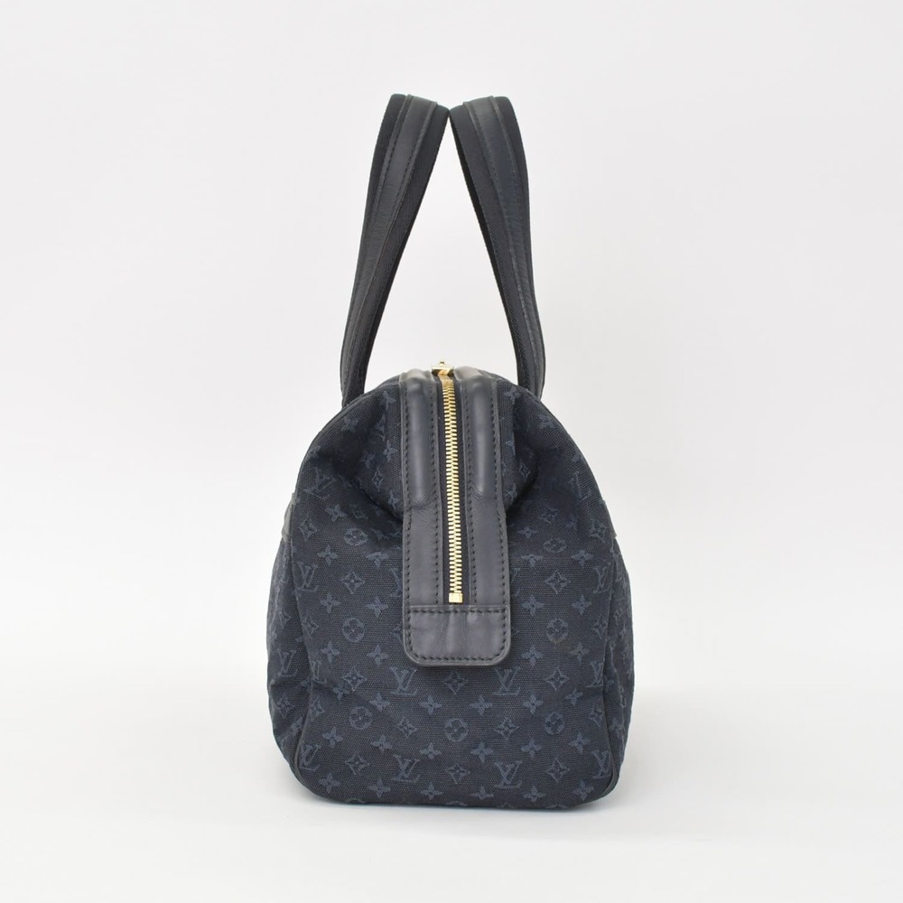 Louis Vuitton Monogram Blue Bag Navy Boston Josephine - Picture 4 of 9